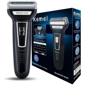Barbeador E Cortador De Cabelo 3 Em 1 Kemei Km-6558