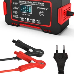 Carregador Inteligente De Bateria Automotiva 12v 6a Recupera Baterias 4ah A 100ah